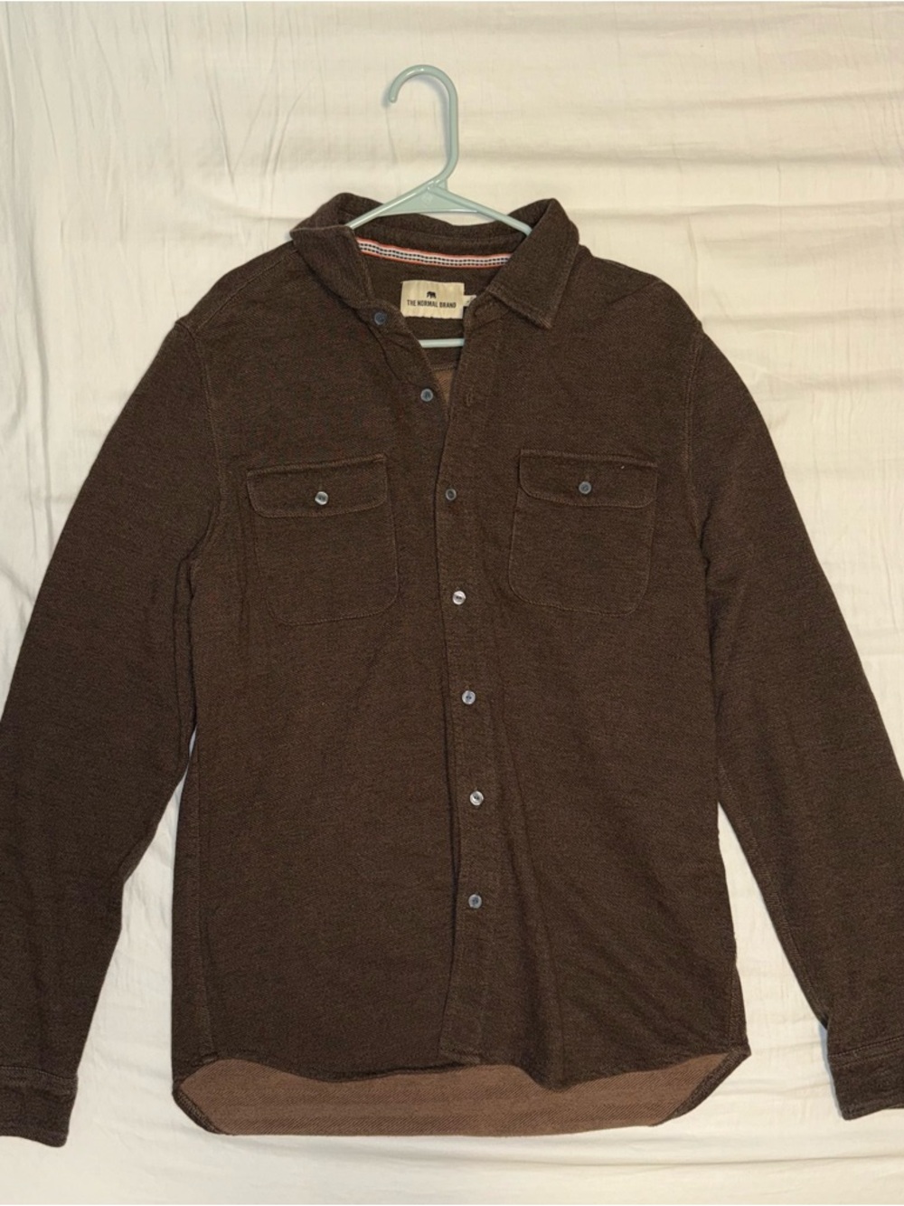 The Normal Brand Textured Knit Shirt in Java